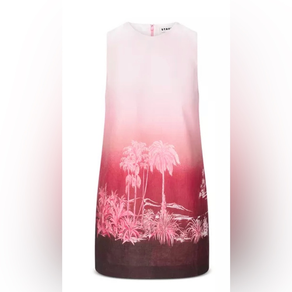 STAUD
Brea Linen Mini Dress